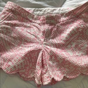Lilly Pulitzer High Waist Pink Patterned Shorts